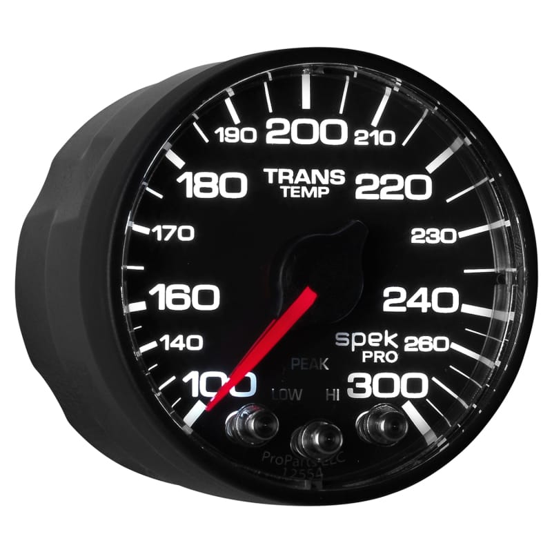 Autometer Spek-Pro 52.4mm 100-300 Deg F Digital Stepper Motor Trans Temp Gauge thumbnail 8