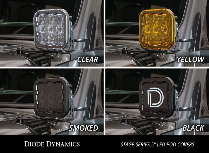 Diode Dynamics SS5 LED Pod Cover Clear thumbnail 4