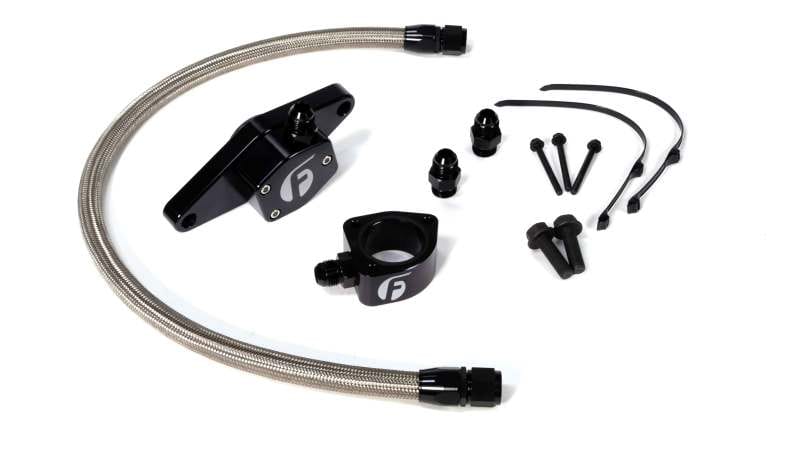 Fleece Performance 98.5-02 VP Coolant Bypass Kit w/ Stainless Steel Braided Line thumbnail 2