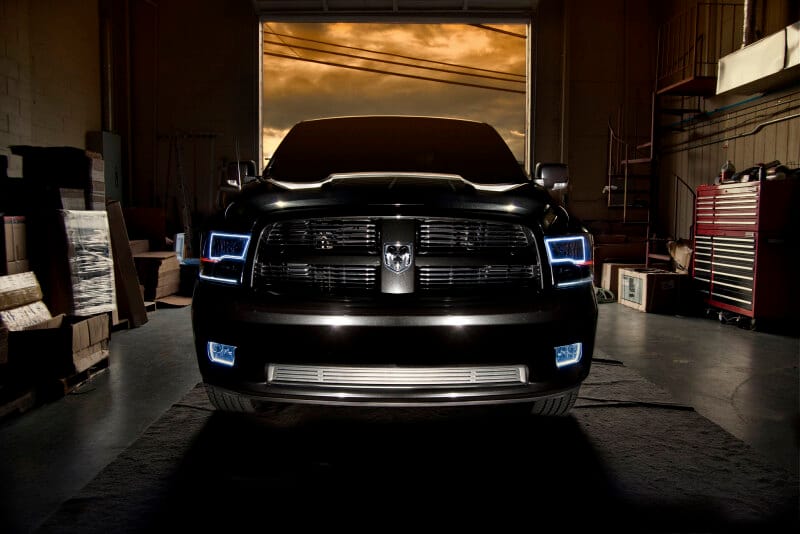 Oracle Dodge Ram Sport 09-18 LED Headlight Halo Kit - White thumbnail 2