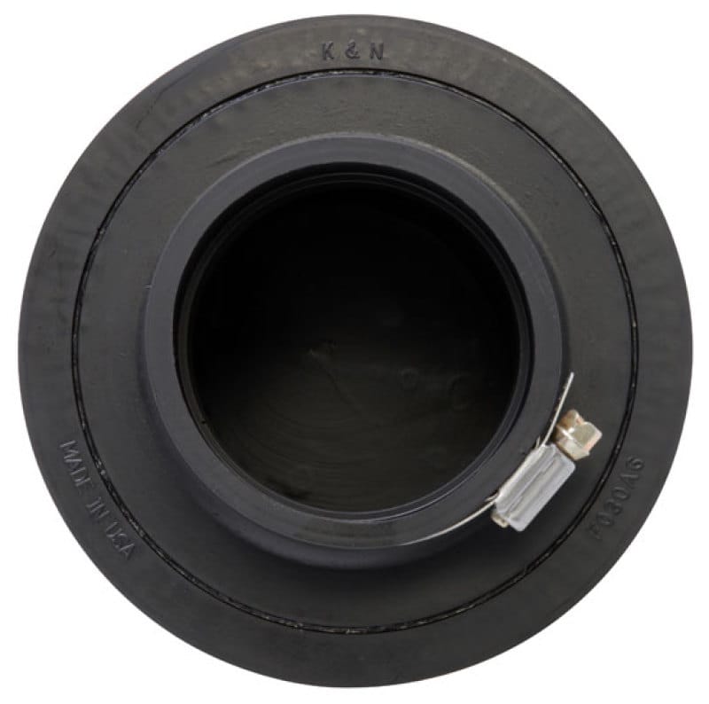 K&N Filter Universal Rubber Filter 3in Flange ID 6in Base OD 5.125in Top OD 5in Height thumbnail 2