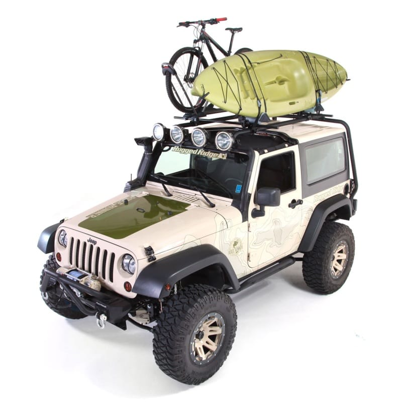 Rugged Ridge Roof Rack 07-18 Jeep 2-Door Jeep Wrangler thumbnail 2