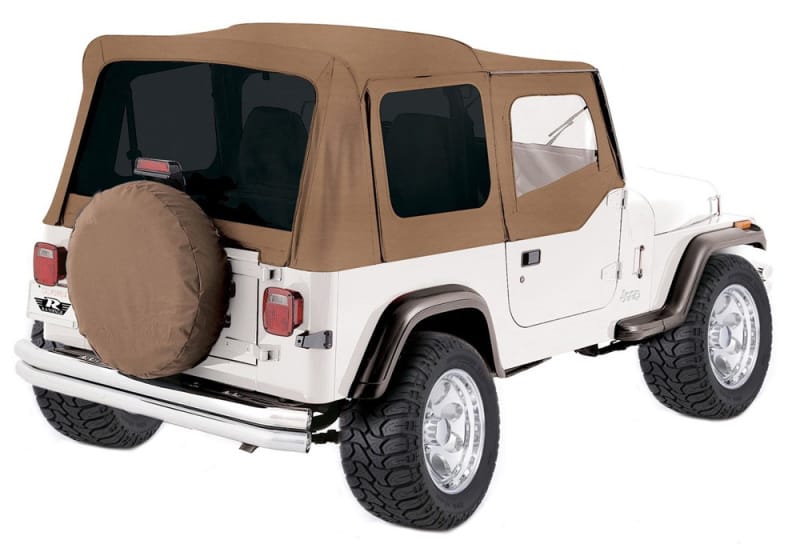 Rampage 1988-1995 Jeep Wrangler(YJ) OEM Replacement Top - Spice Denim thumbnail 2