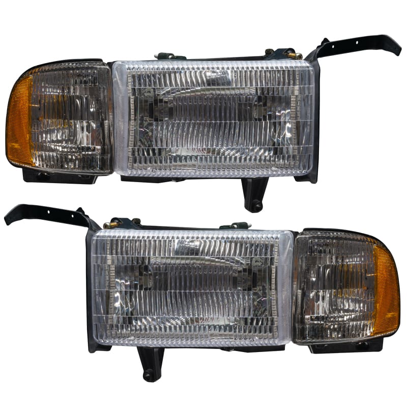 Oracle 94-02 Dodge Ram Pre-Assembled Halo Headlights - White thumbnail 2