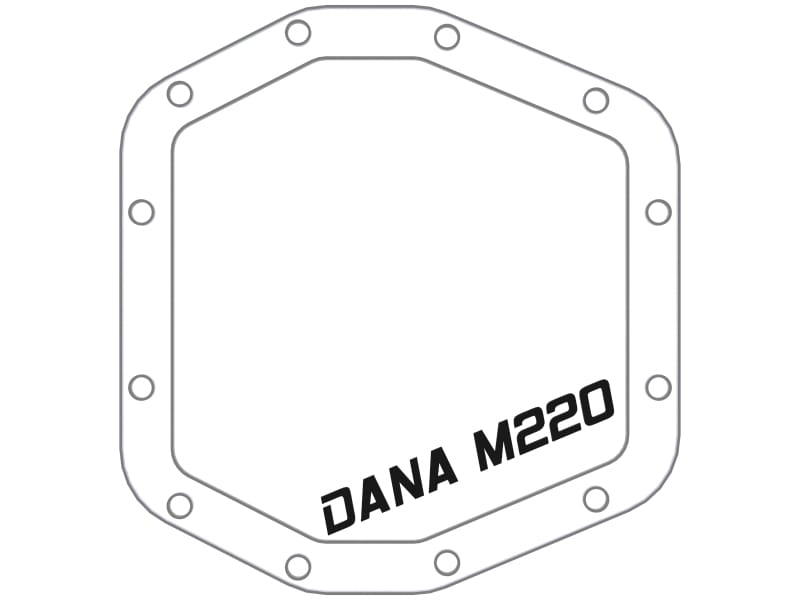 aFe 20-23 Jeep Gladiator JT (Dana M220) Pro Series Rear Differential Cover Black w/ Machined Fins thumbnail 3
