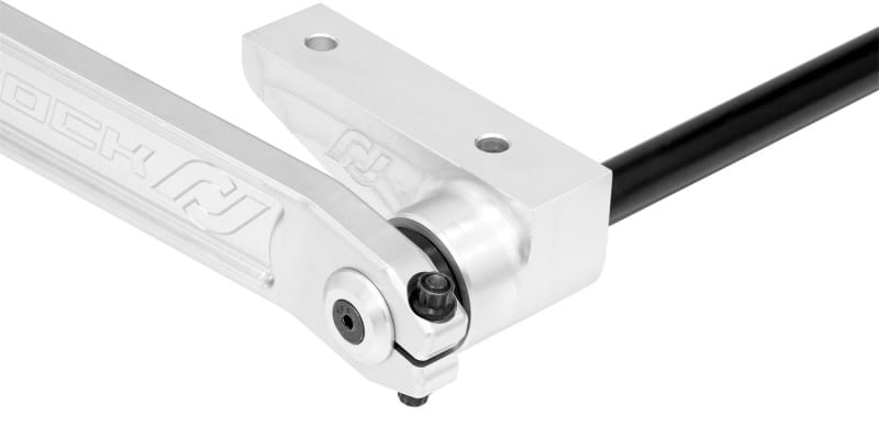 RockJock JK Antirock Sway Bar Kit Front Billet Aluminum Arms thumbnail 2