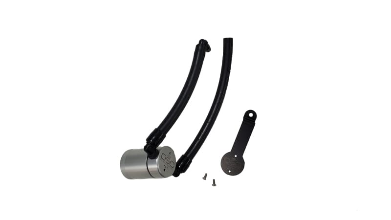 J&L 14-22 Jeep Cherokee 2.4L / 15-21 Jeep Renegade Driver Side Oil Separator 3.0 - Clear