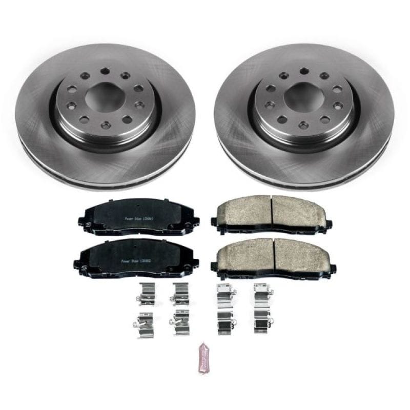 Power Stop 18-19 Jeep Wrangler Front Autospecialty Brake Kit - KOE7940