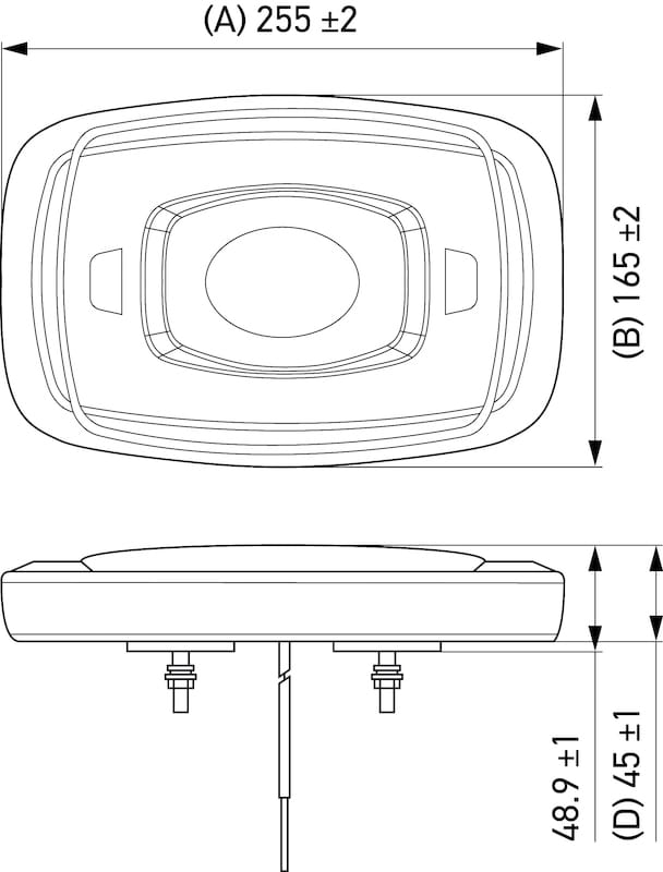Hella L/Bar Mini 10In Led (Mv Mag Amb/Wht) thumbnail 2