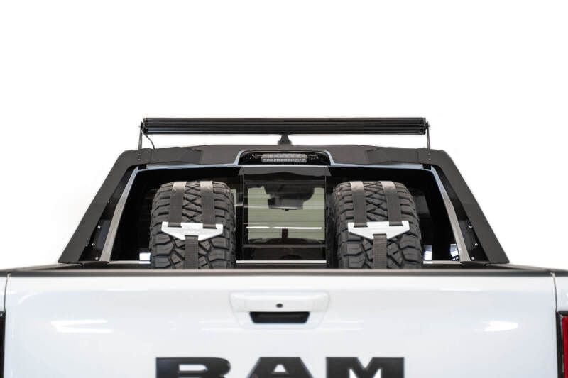 Addictive Desert Designs 2021 Dodge Ram 1500 TRX Stealth Fighter Chase Rack - Hammer Black thumbnail 3