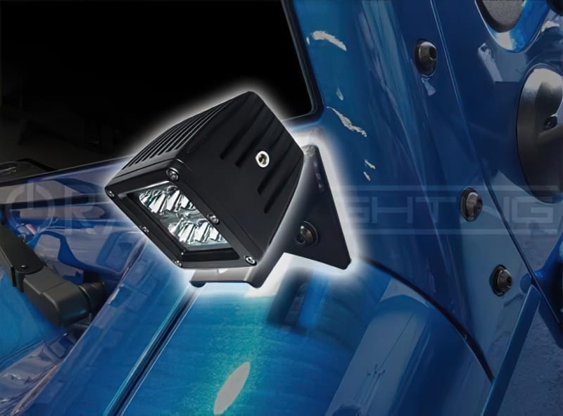 Oracle Jeep JK Lower Windshield Mount Brackets/Lights Combo thumbnail 3