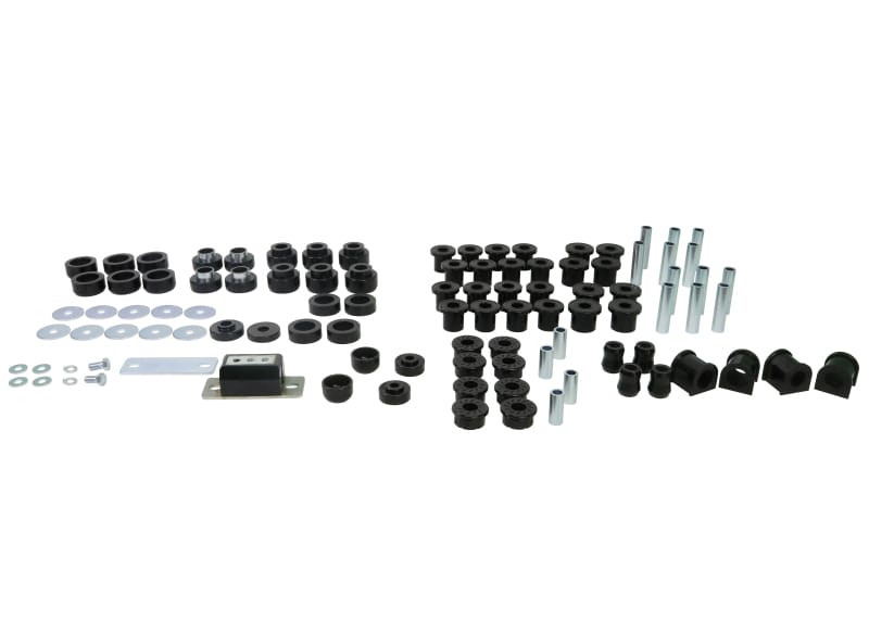 Whiteline 87-95 Jeep Wrangler Essential Front and Rear Vehicle Kit thumbnail 2