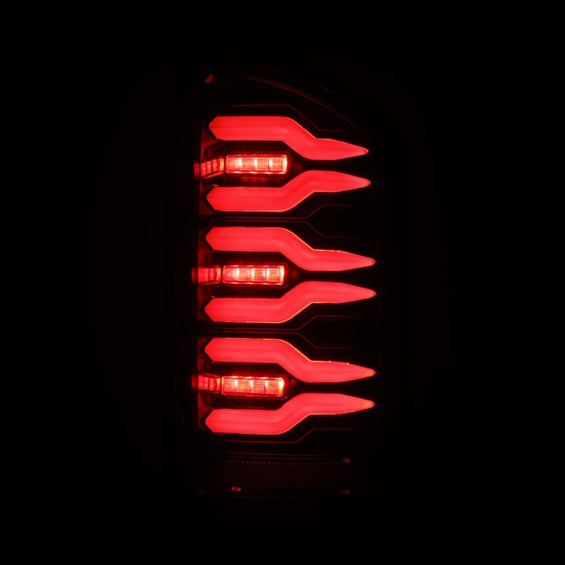 AlphaRex 07-08 Dodge Ram1500/07-09 Dodge Ram 2500+3500 Luxx-Series LED Tail Lights(Pair) Alpha Black thumbnail 4
