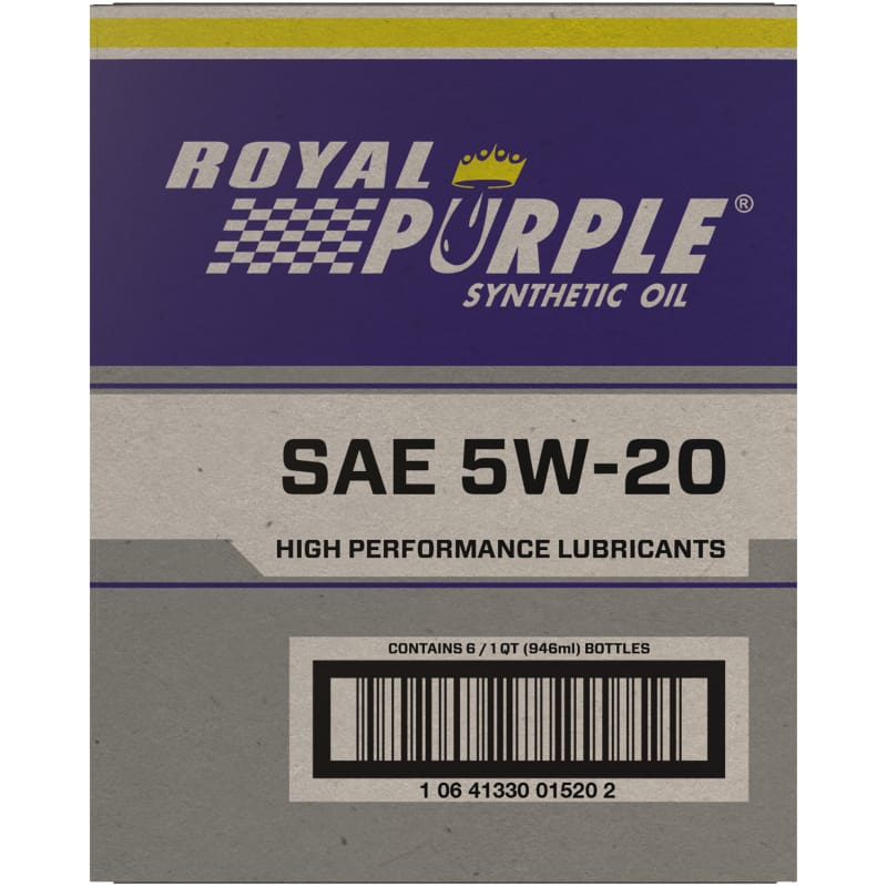 Royal Purple Premium Synthetic High Performance Multi-Grade 5W20 Motor Oil - 1 Quart thumbnail 4