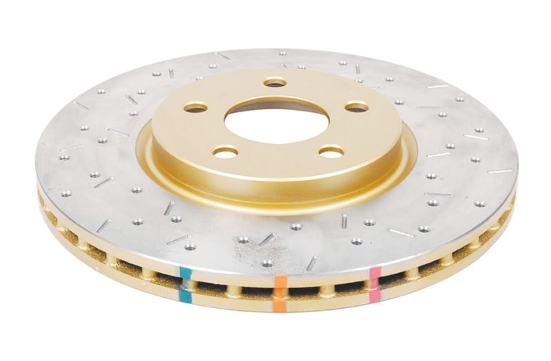 DBA 01-10 Chrysler PT Cruiser Front 4000 Series Drilled & Slotted Rotor