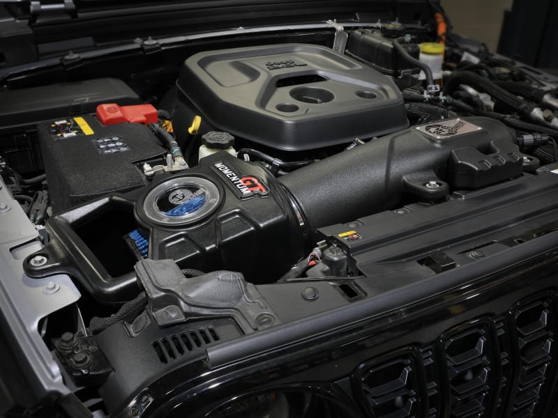 aFe Momentum Sealed Intake w/ Pro 5R Filter Jeep Wrangler 4xe (JL) 24-25 L4-2.0L (t) Hybrid thumbnail 4