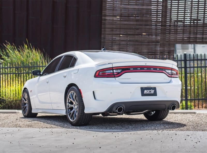 Borla 15-16 Dodge Charger SRT 392 6.4L No Tip Single Split Rear Exit ATAK w/ Valves Exhaust thumbnail 2
