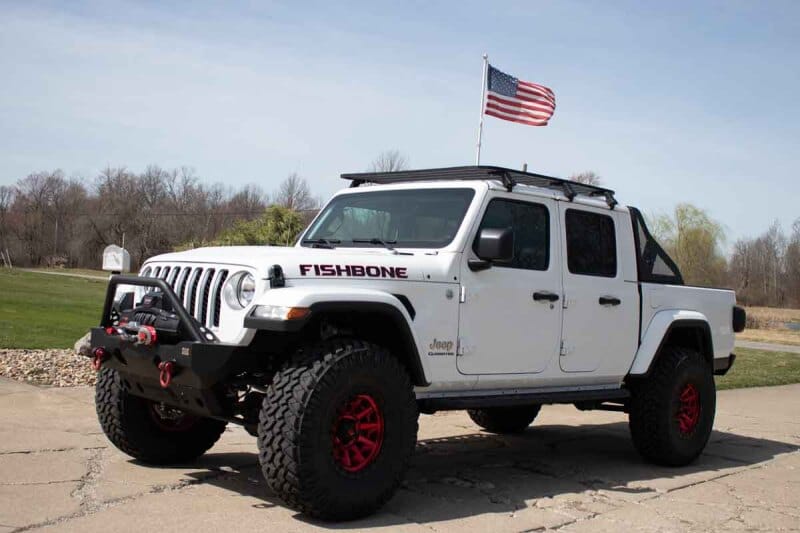 Fishbone Offroad 2020+ Jeep Gladiator Molle Window Panel thumbnail 3