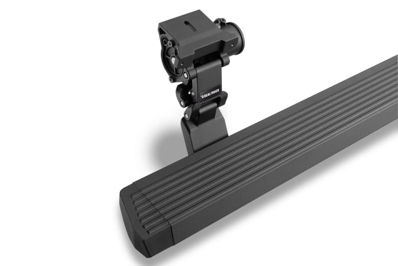 RealTruck 20-24 Jeep Gladiator CC 4dr VoltStep Electric Running Board Kit (Cut/Drill Req.) - Tex Blk thumbnail 3