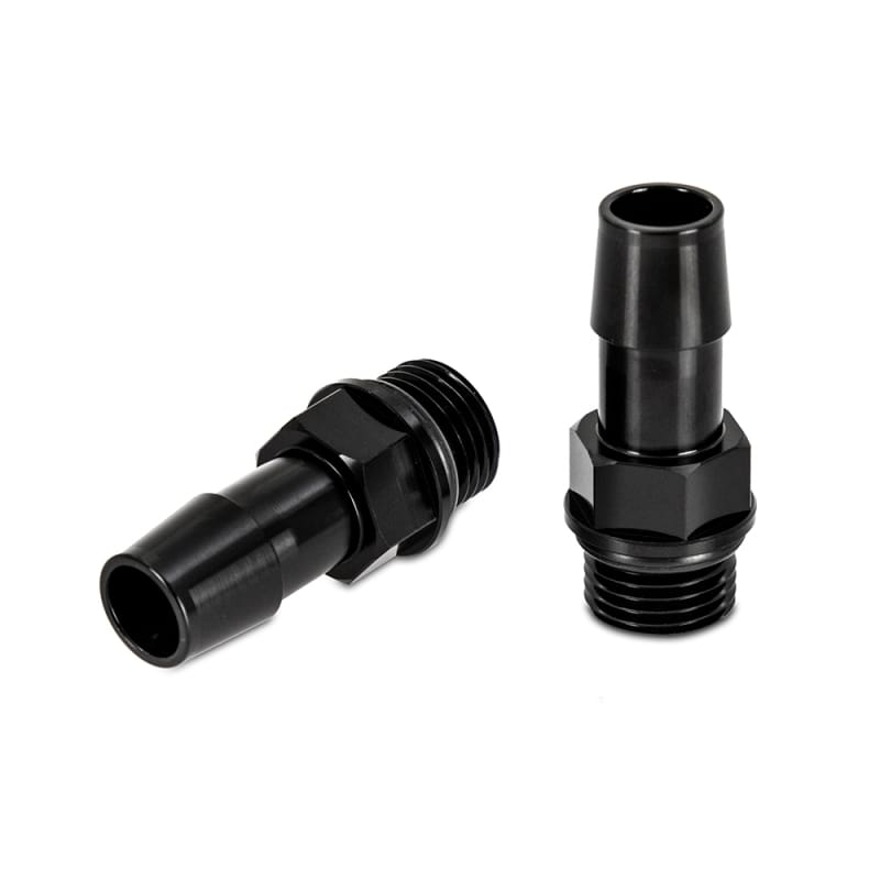 Mishimoto 16X1.5 TO 1/2in. Hose Barb Aluminum Fittings (Pack of 2) thumbnail 2