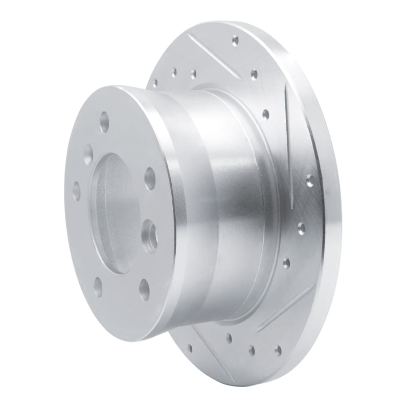 R1 02-18 Dodge Sprinter 3500 Rear Right Drilled & Slotted Silver Brake Rotor thumbnail 2