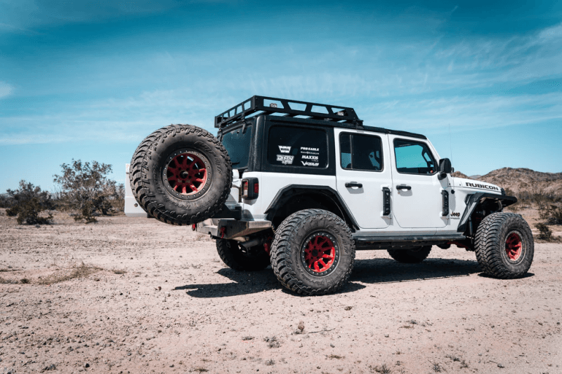 Body Armor 4x4 2019+ Jeep Wrangler JL Tire Carrier Single Action (Only Fits w/ JL-2965 Bumper)