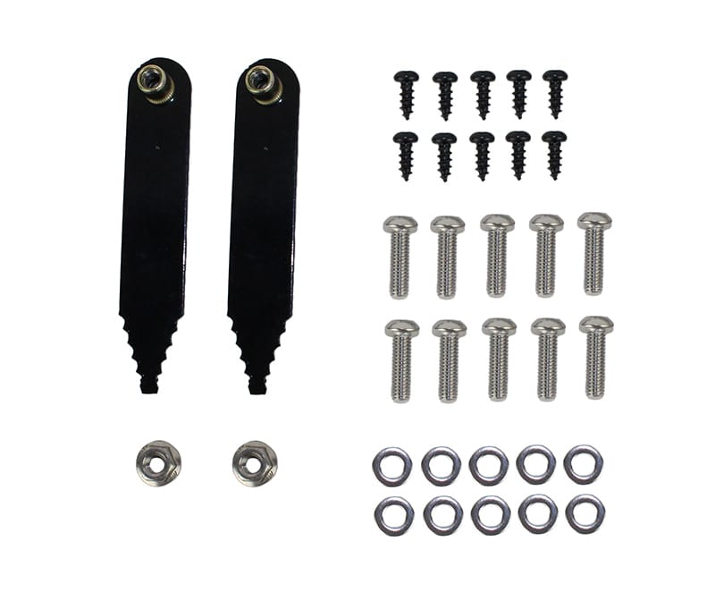 Fishbone Offroad 07-18 Jeep Wrangler JK Logo Aluminum Inner Fenders - Black Powdercoat thumbnail 3