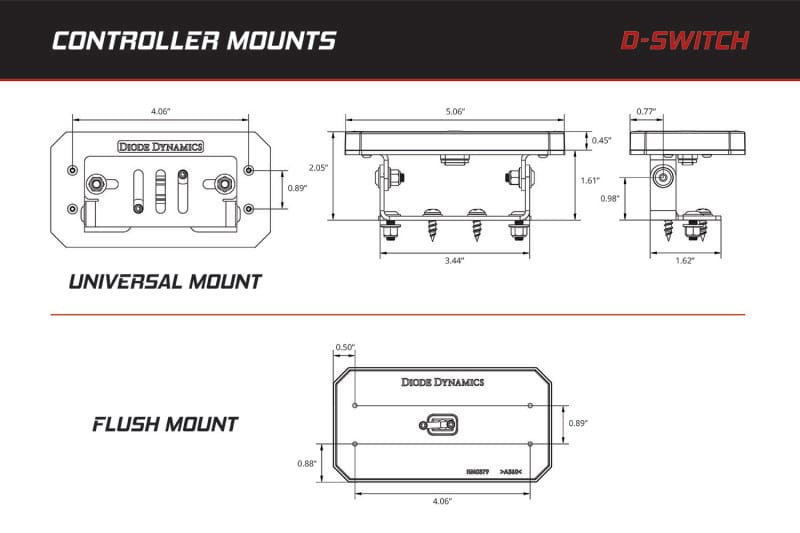 Diode Dynamics D-Switch 8 Button Controller Kit thumbnail 8