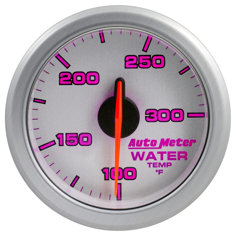 Autometer Airdrive 2-1/6in Water Temperature Gauge 100-300 Degrees F - Silver thumbnail 5