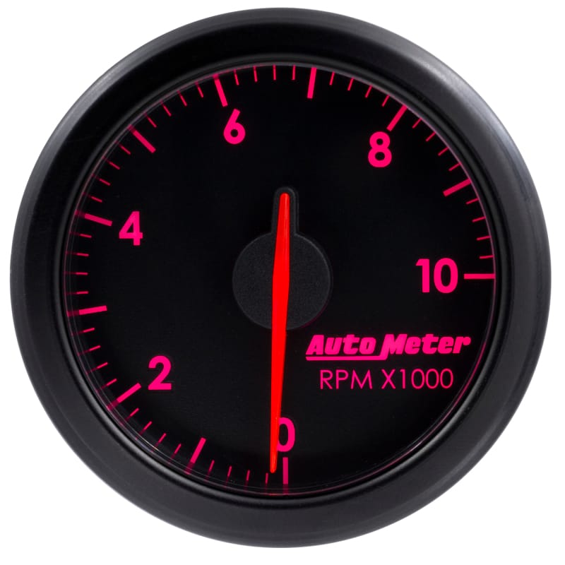 Autometer Airdrive 2-1/6in Tachometer Gauge 0-10K RMP - Black thumbnail 5