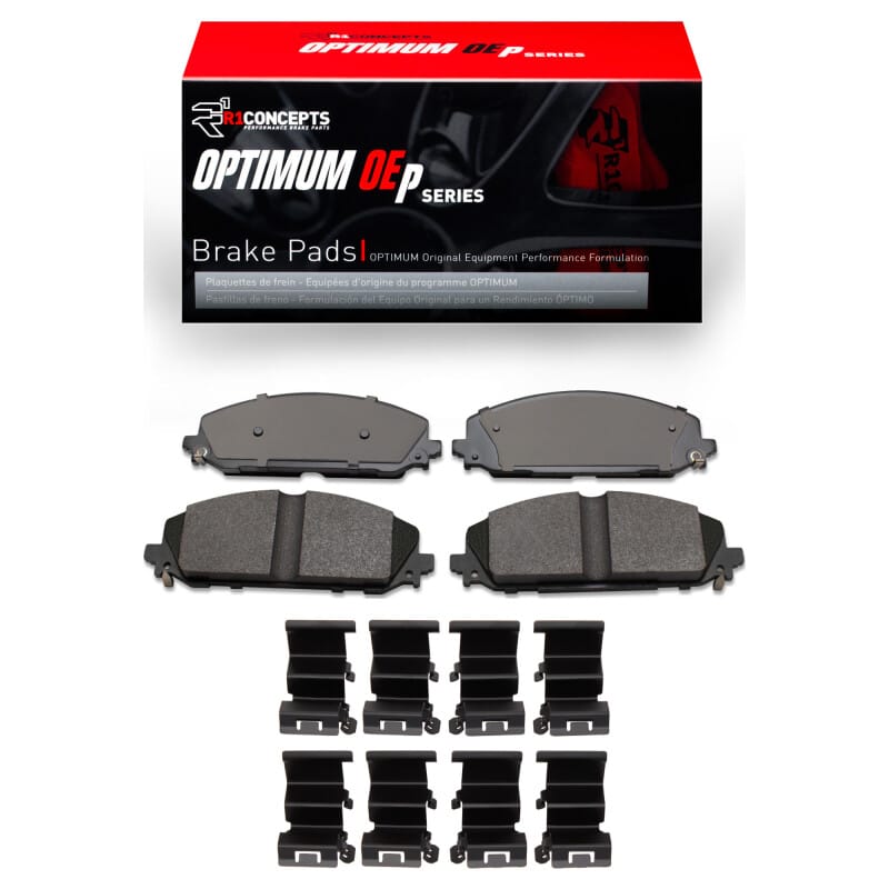 R1 2021-2025 Dodge Durango Front R1 Optimum OE Pads & Hardware Kit