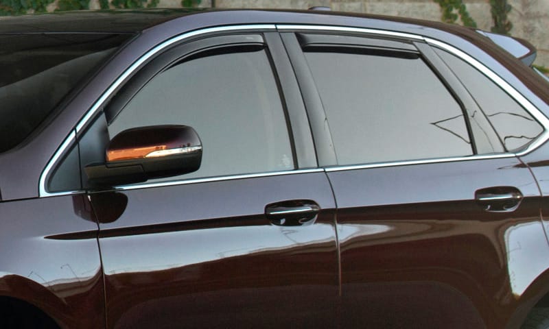 AVS 14-18 Jeep Cherokee Ventvisor In-Channel Front & Rear Window Deflectors 4pc - Smoke thumbnail 3