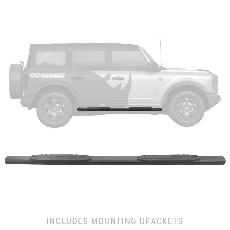 Go Rhino 18-20 Jeep Wrangler JLU 1000 Series Side Steps - Tex Blk - 10473T thumbnail 2