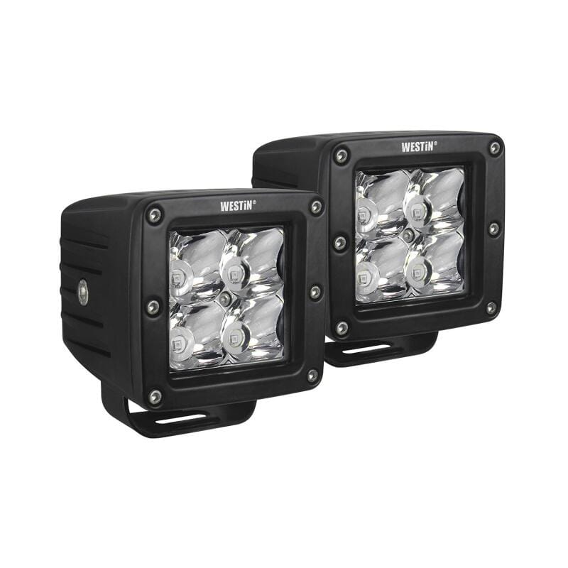 Westin Compact LED -4 5W Cree 3 inch x 3 inch (Set of 2) - Black thumbnail 2