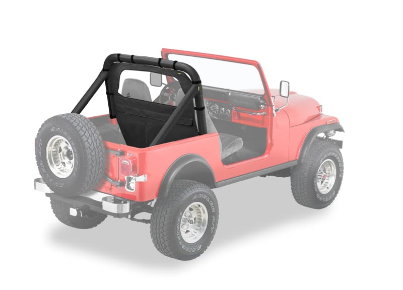 Bestop Jeep 80-83 Cj5 / 80-86 Cj7 / 87-95 Wrangler YJ Windjammer (Black Denim)