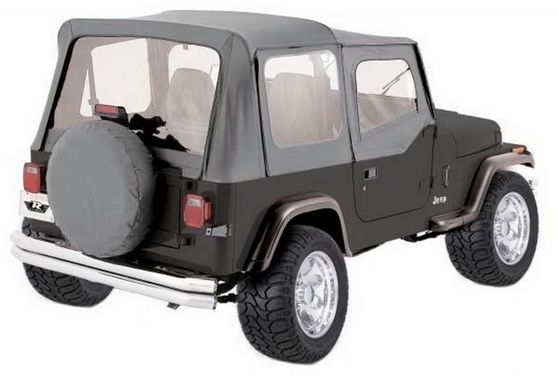 Rampage 1976-1983 Jeep CJ5 Complete Top - Grey Denim - 68111