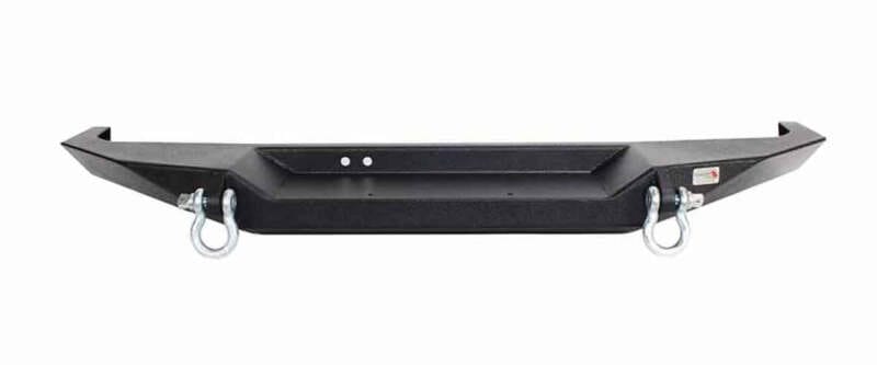 Fishbone Offroad Cherokee XJ Front Winch Bumper W/O Grille Guard Bullhead Steel - Blk Txtrd Pwdrcoat