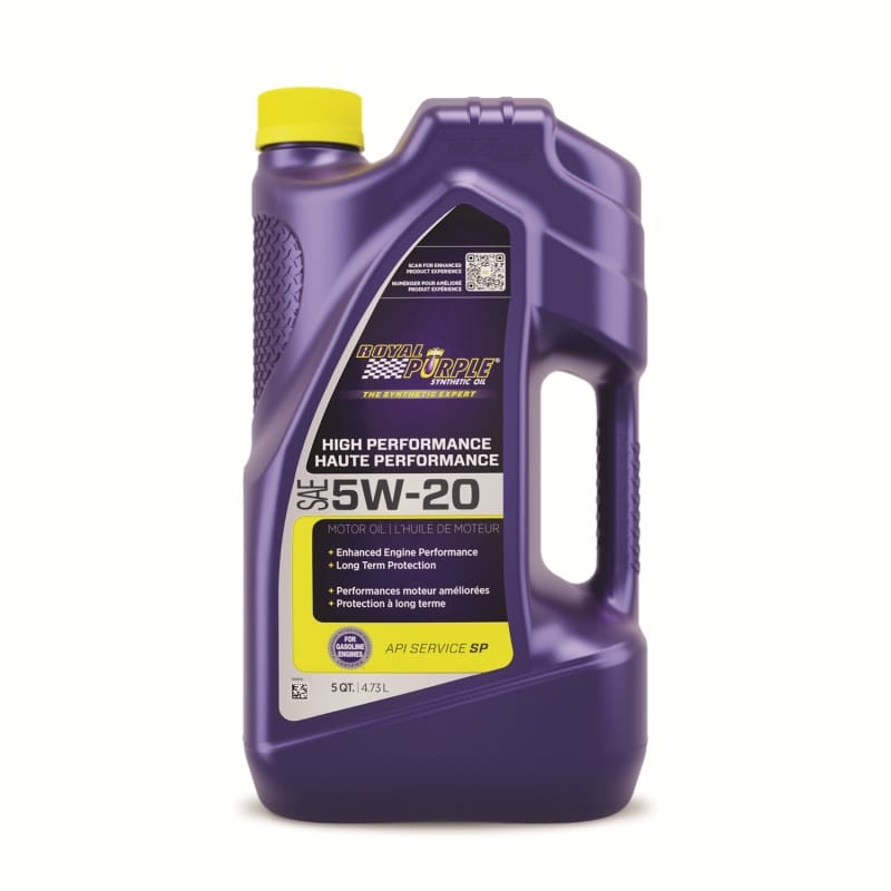 Royal Purple Synthetic High Performance 5W20 Motor Oil (Canada) - 5 Quart thumbnail 2