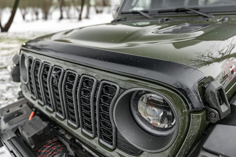Husky Liners 18-24 Jeep Wrangler JL/JLU & 20-24 Gladiator Aeroskin Hood Protector - Smoke thumbnail 2