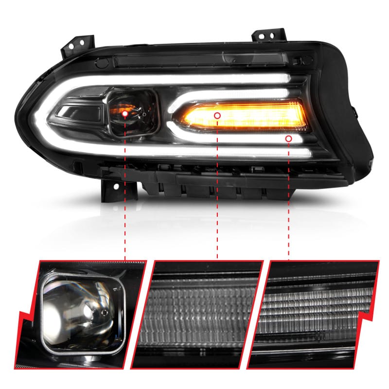 ANZ LED/Projector Headlights - 121559