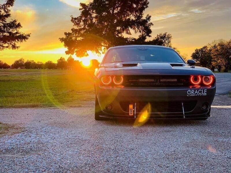 Oracle 15-21 Dodge Challenger RGB+W Headlight DRL Upgrade Kit - ColorSHIFT thumbnail 3