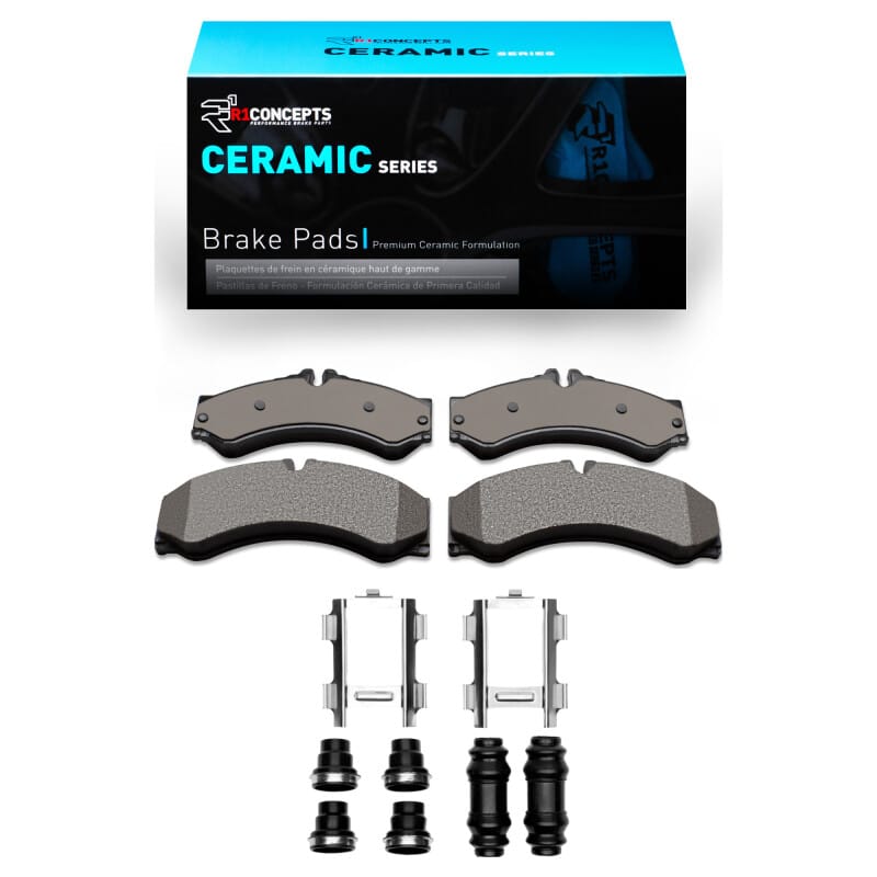 R1 02-06 Dodge Sprinter 2500 Front/Rear Ceramic Pads & Hardware Kit - 2310-0949-01