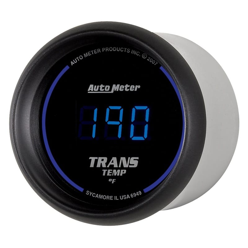 Autometer 52.4mm Black Digital Trans Temperature Gauge thumbnail 2