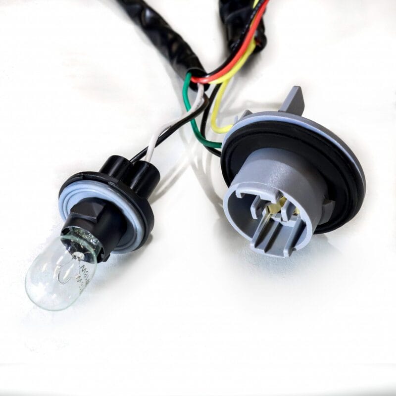 AlphaRex 19-22 Dodge Ram 2500/3500 Stock LED Tail Light to AlphaRex Tail Light Converters - Pair thumbnail 2