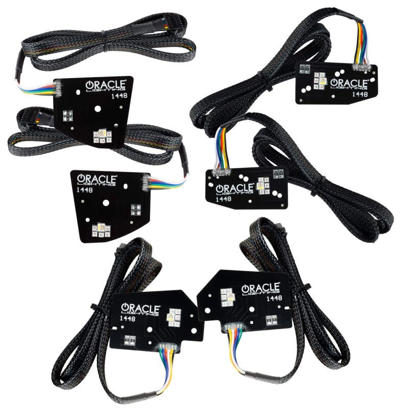 Oracle 19-21 RAM 1500 Projector LED Headlight DRL Kit - ColorSHIFT RGBW+A w/o Controller