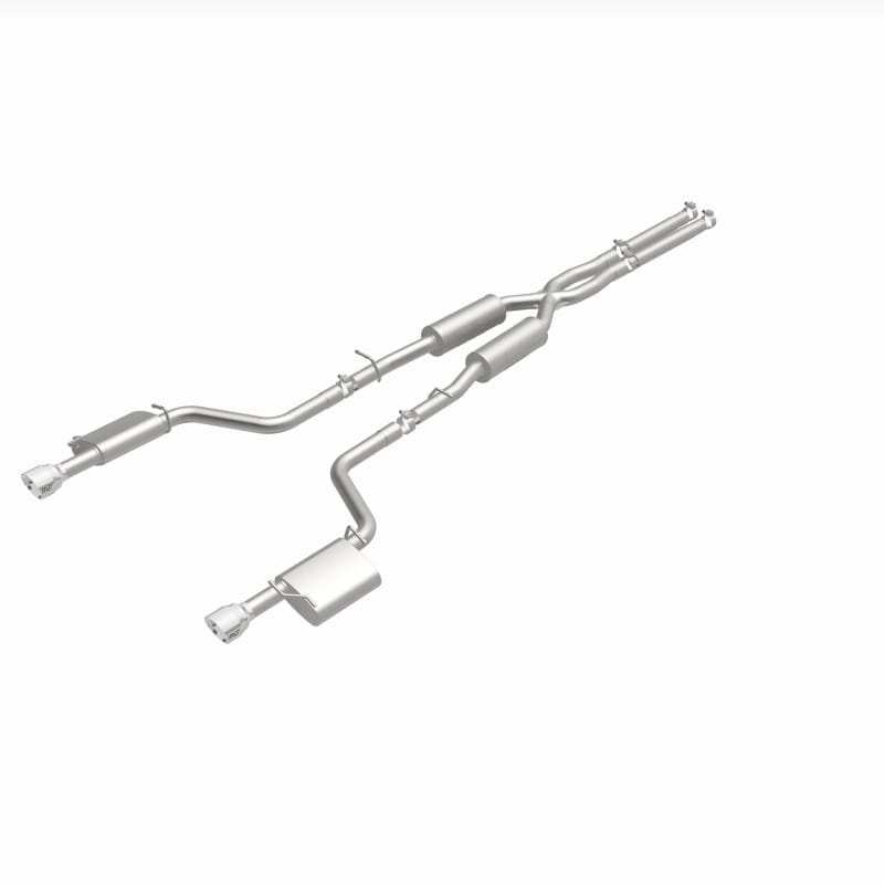 MagnaFlow 19-20 Dodge Charger GT 3.6L V6 Dual Exit Polished Tip Street Series Cat-Back Exhaust thumbnail 3