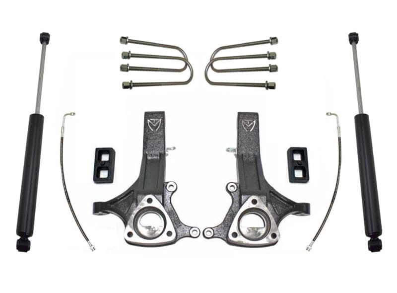MaxTrac 02-08 Dodge RAM 1500 2WD 4.5in/2in MaxPro Spindle Lift Kit w/MaxTrac Shocks