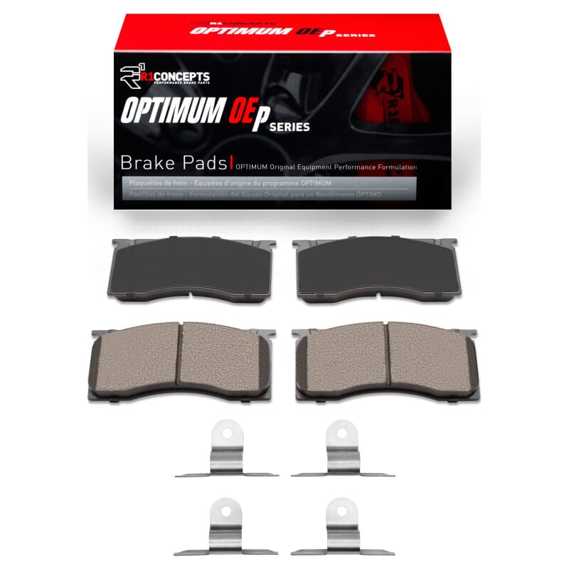 R1 1964-1972 Dodge Dart Front R1 Optimum OE Pads & Hardware Kit