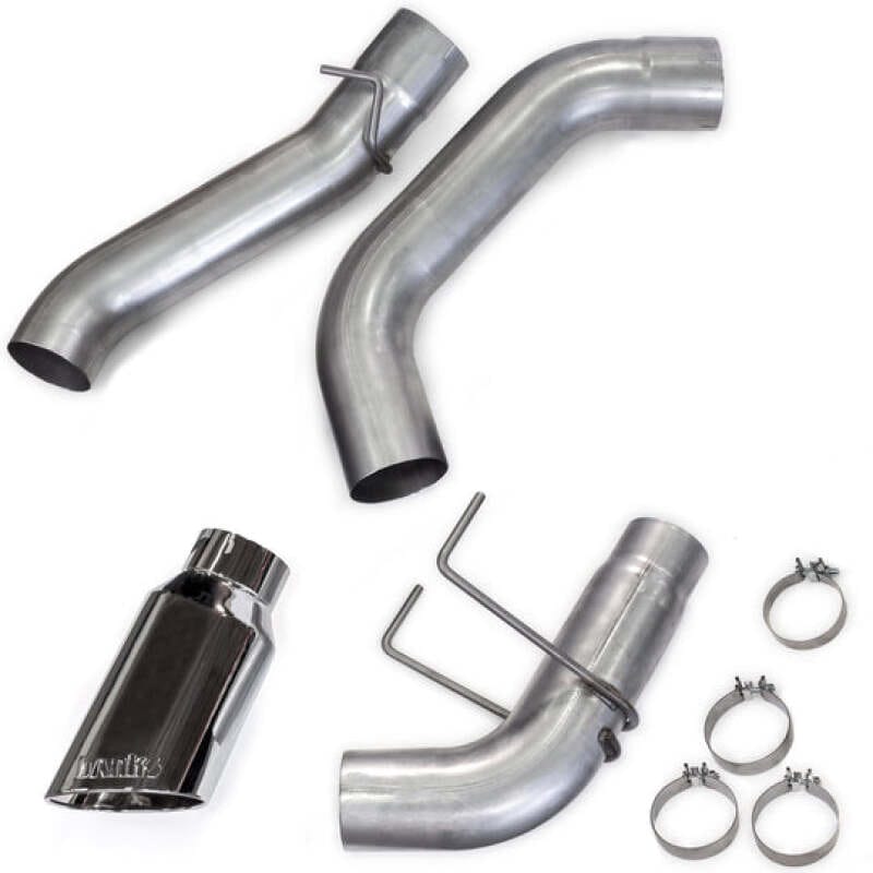 Banks Power 19-23 Dodge Ram Crew Cab 6.7L Cummins Monster Exhaust - SS Single Exhaust w/ Chrome Tip thumbnail 2