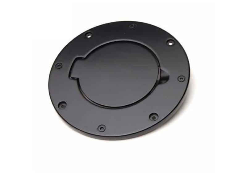 Rampage 1997-2006 Jeep Wrangler(TJ) Billet Style Gas Cover - Black - 75006
